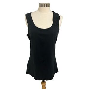 HANRO OF SWITZERLAND  Sheer Base Layer Sleeveless Tank Women's Size Medium